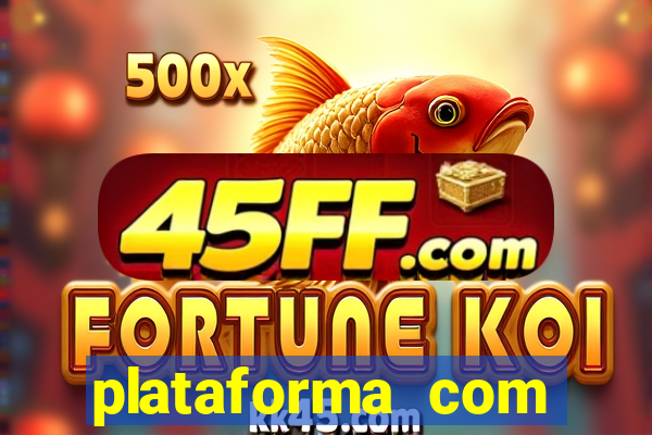 plataforma com porcentagem de ganhos